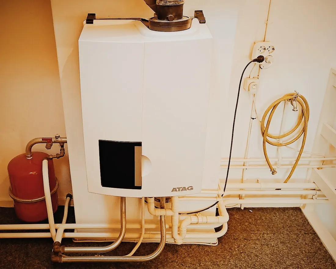 ATAG cv-ketel met expansievat, in onderhoud bij Warmte Energie