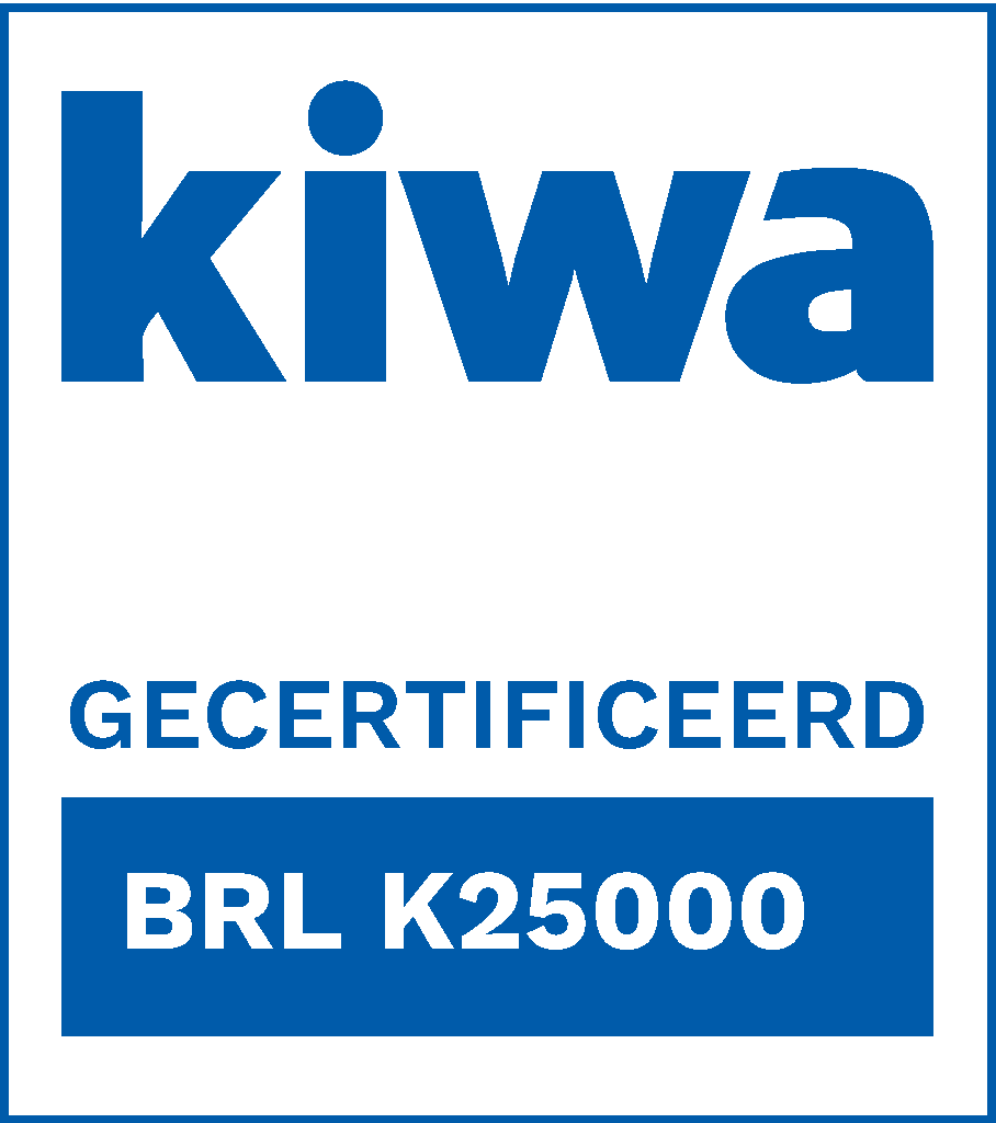 Kiwa-procescertificaat BRL K25000